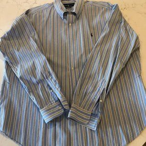 Ralph Lauren Classic Fit Button-Down Striped Shirt